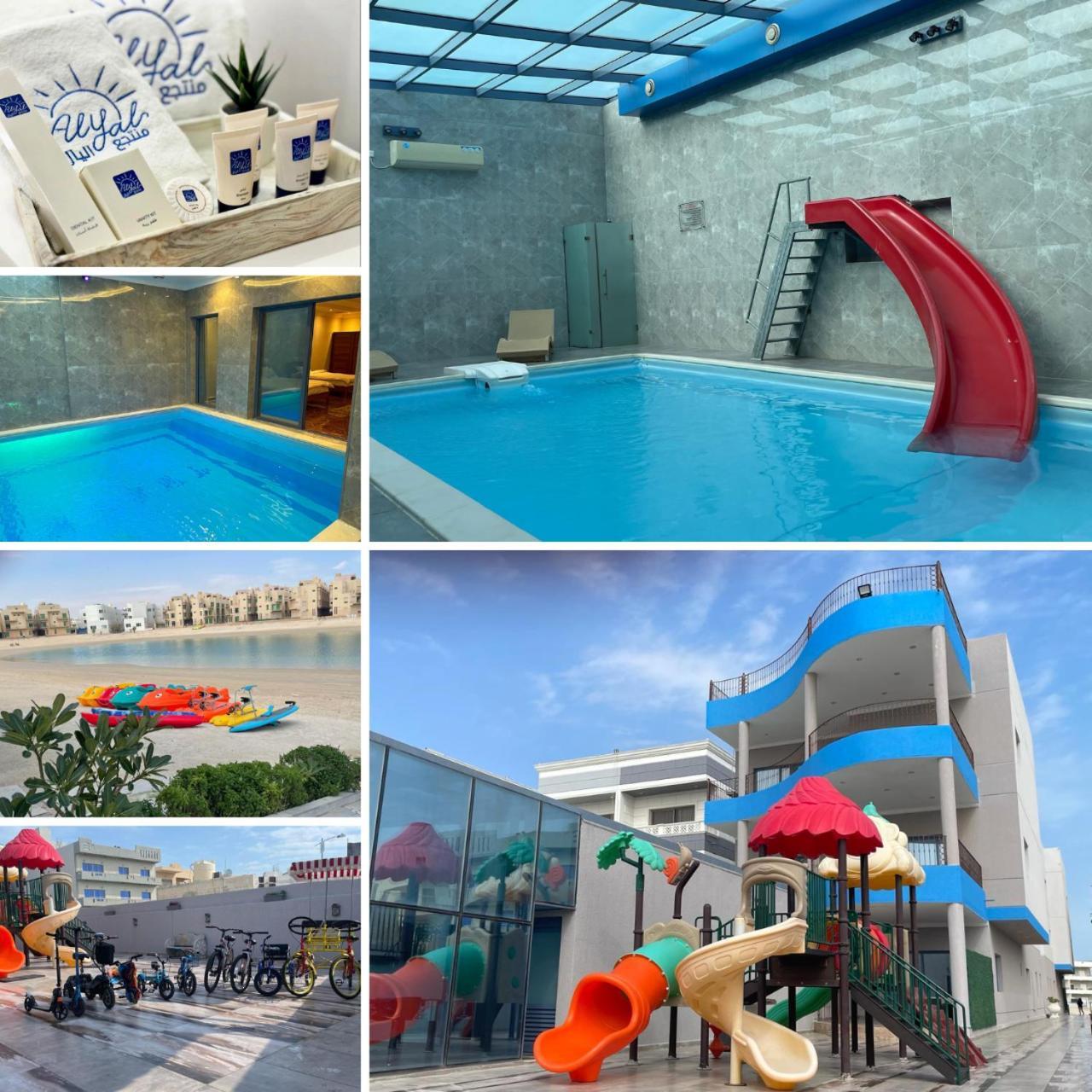 منتجع اليال Alyal Resort Al Khiran Exterior foto